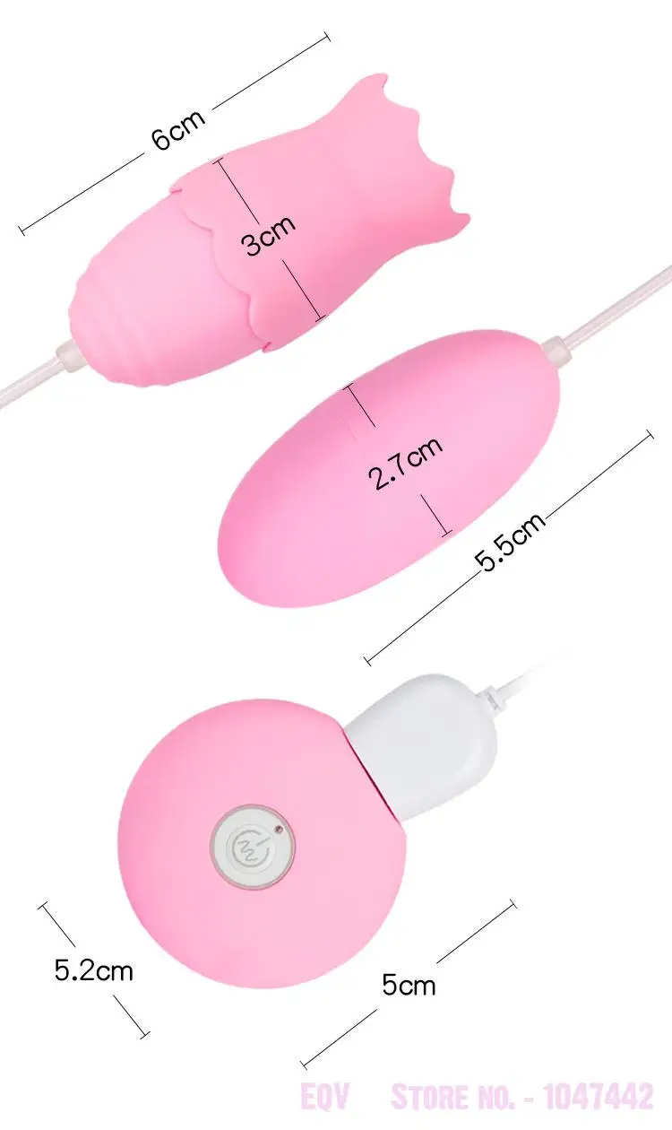 Двойное проникновение 20 скоростей вагинальный шар и вибратор для сосков быстрый