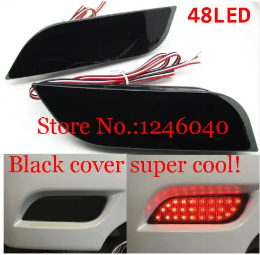 Красный светоотражатель для заднего бампера стоп сигнал светодиодный