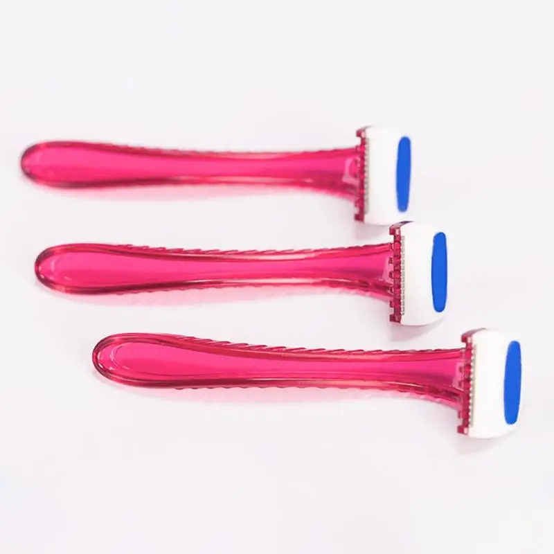 

3PCS Lady Bikini Razor Shaver Private Body Trimmer Ideal For Bathrooms Disposable Travel Safety Shaving Hair Remover Body
