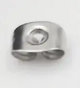 6x4.5mm 100 шт/партия 316L гипоаллергенные серьги из нержавеющей стали фиксаторы для серег подходят DIY Изготовление сережек - Цвет: 6x4.5mm