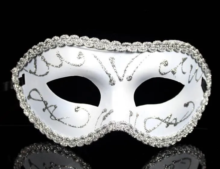 

Mardi Gras men women Painted mask halloween christmas party upper half face mask venetian masquerade fancy dress masks eyemask