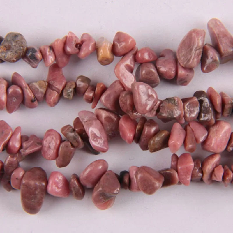 

Rhodonite Chip Loose Beads Strand Strand 32 Inch Jewelry Making E019