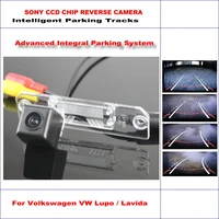 car back rear reverse camera for vw lupolavida 2008 2011 hd intelligent parking tracks cam