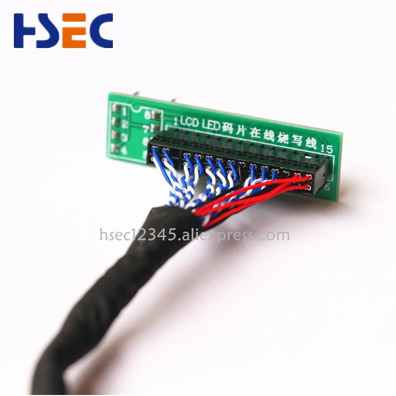 EDID ноутбук ЖК экран кодовый чип Считывание данных линия LED LCD 2 в 1 для RT809F RT809H CH341A