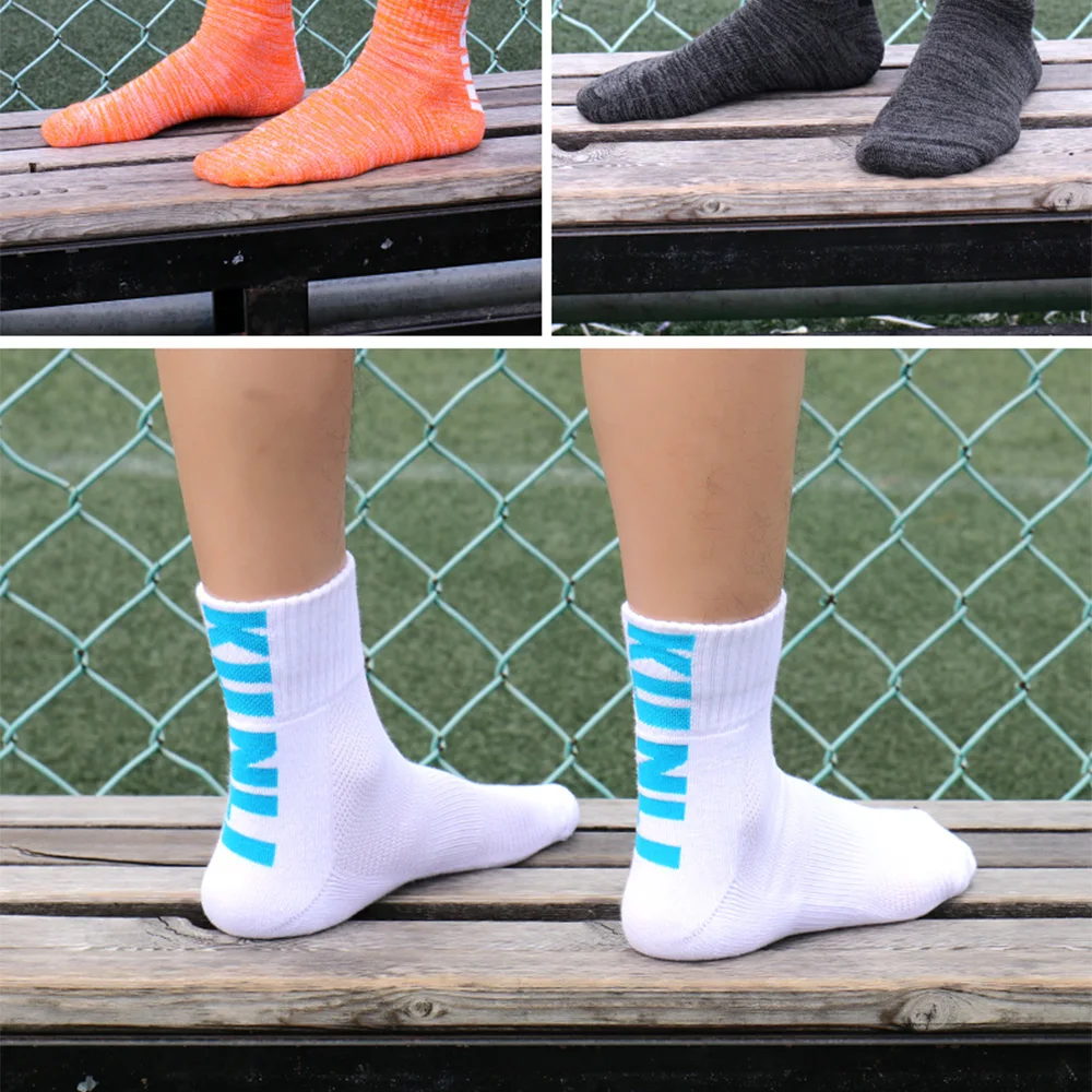 Kunli Brand Cotton Men's Running Socks Women Cycling Riding Bicycle Bike Yoga Socks Gym Socks Breathable Basketball Sport Socks