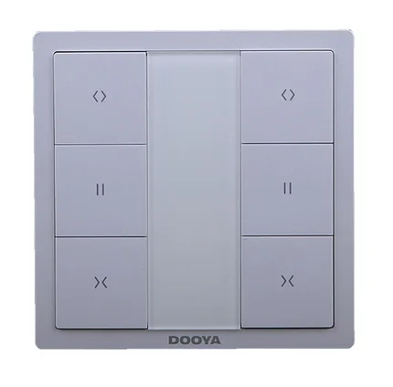 Dooya настенный выключатель DC1651A 2 канальный излучатель пульт дистанционного управления 433 МГц для Dooya занавеска С Электроприводом Шторы аксессуары