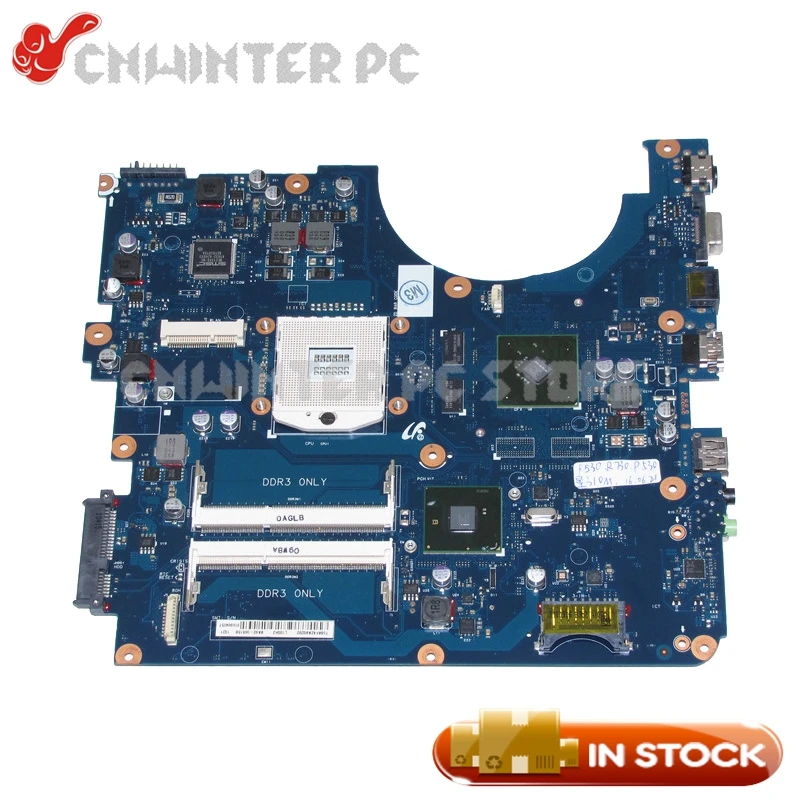 NOKOTION BA92 06515A 06515B BA41 01174A для Samsung R730 R728 R780 Материнская плата ноутбука HM55 GT310M DDR3 17