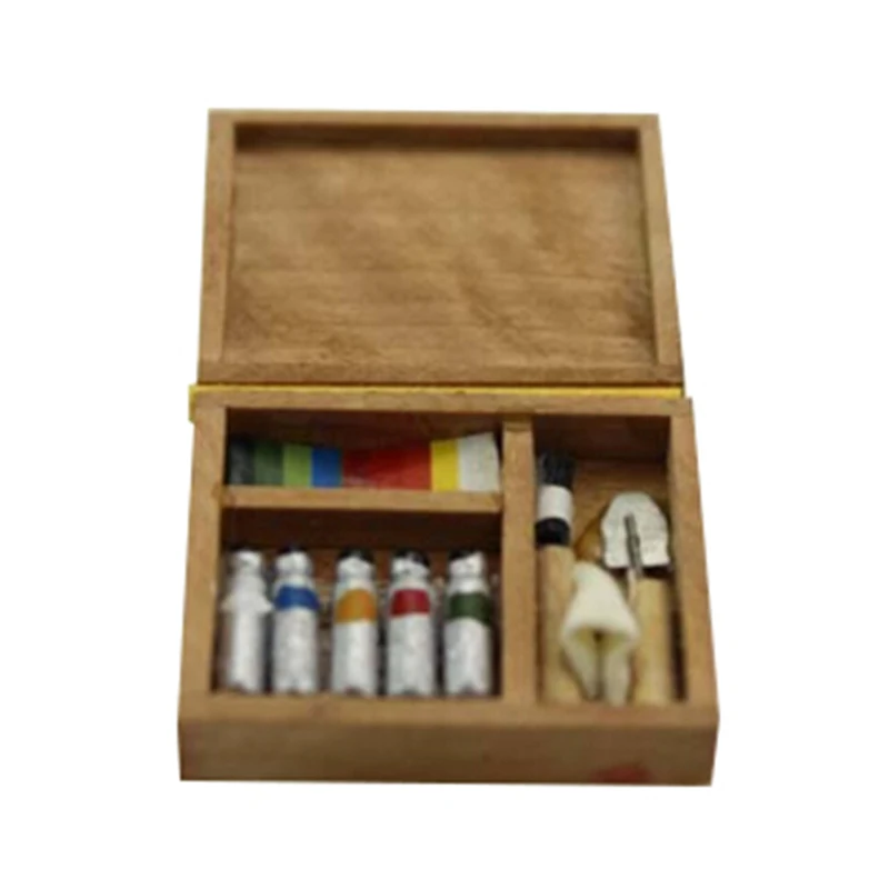 Рамка для рисования кукольного домика миниатюрная коробка пигментные палочки