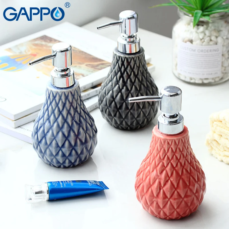 Диспенсер для жидкого мыла GAPPO керамический дозатор душа и туалета контейнер