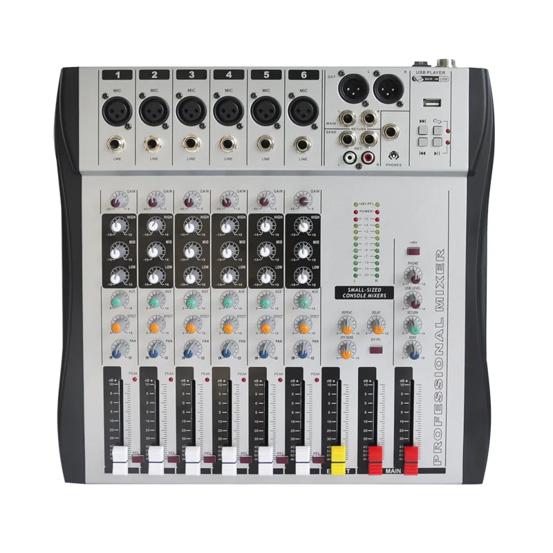 Freeboss MX 600 6ch моно 6 каналов хорошее качество горячая Распродажа USB