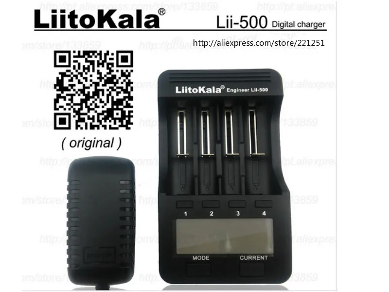 Зарядное устройство liitokala Lii-500 многофункциональное зарядное 18650 26650 18350 17335 Usb