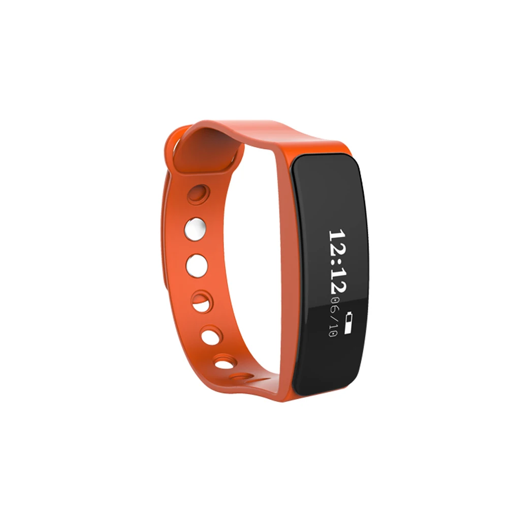 FORCA V5S Bluetooth Fitness Smart Bracelet Band OLED Display Pedometer Tracker Calories Counter Call Reminder Watch | Электроника