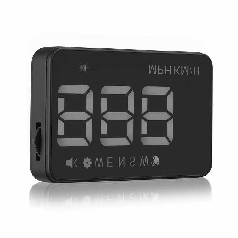 Автомобильный дисплей HUD на лобовое стекло GPS датчик скорости скорость o цифровое