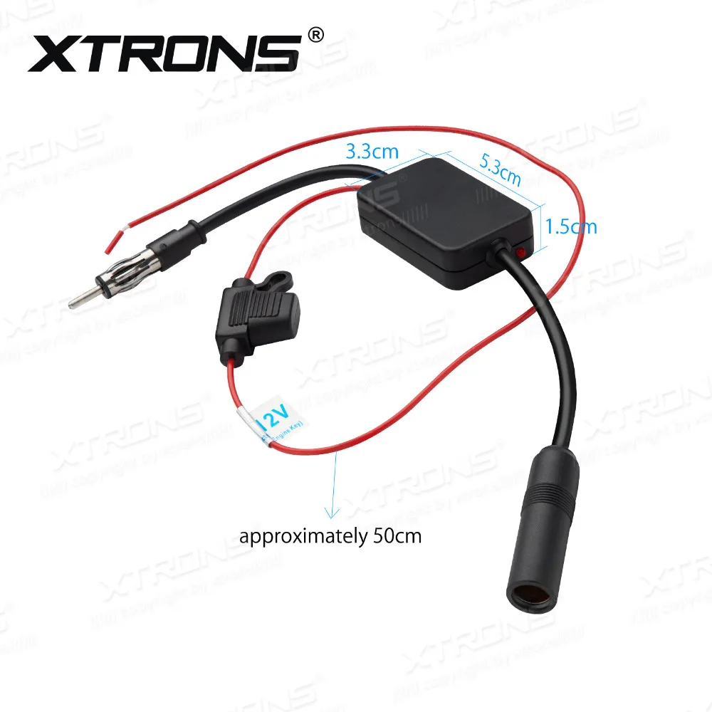 XTRONS RAMP01 12 В Универсальный автомобильный FM AM усилитель радиосигнала приема |