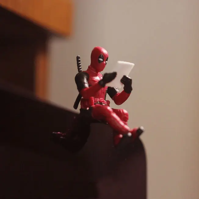 Дэдпул супер герой мини фигурка компьютерная сиделка|super heroes|mini figuresdeadpool figure |