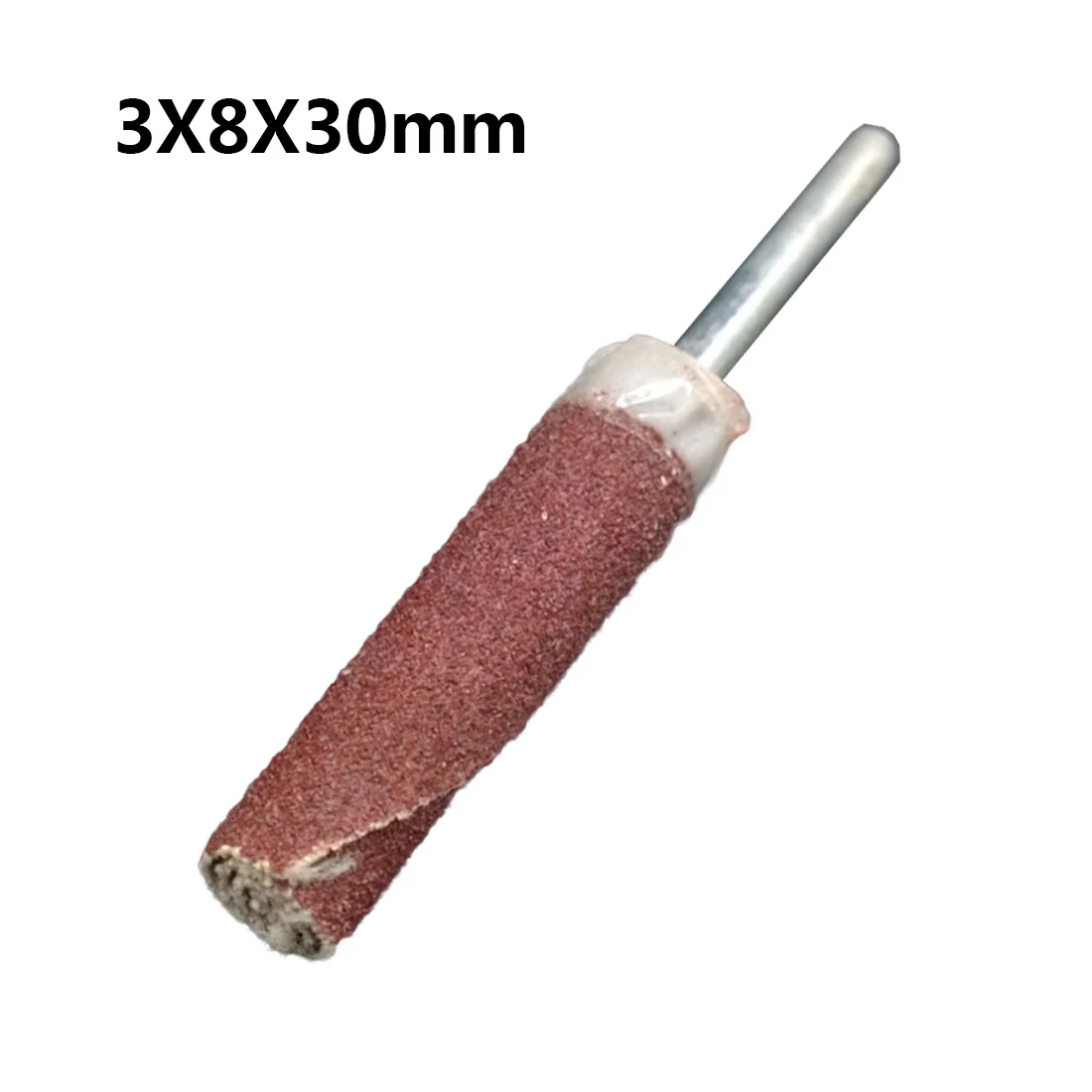 3x8x30MM Роторный инструмент 80# абразивная пилка шлифовальный диск лепестковый шлифовальный круг Dremel Аксессуары Для шлифовальной машины Dremel инструмент цвет случайный - Цвет: 3x8x30MM