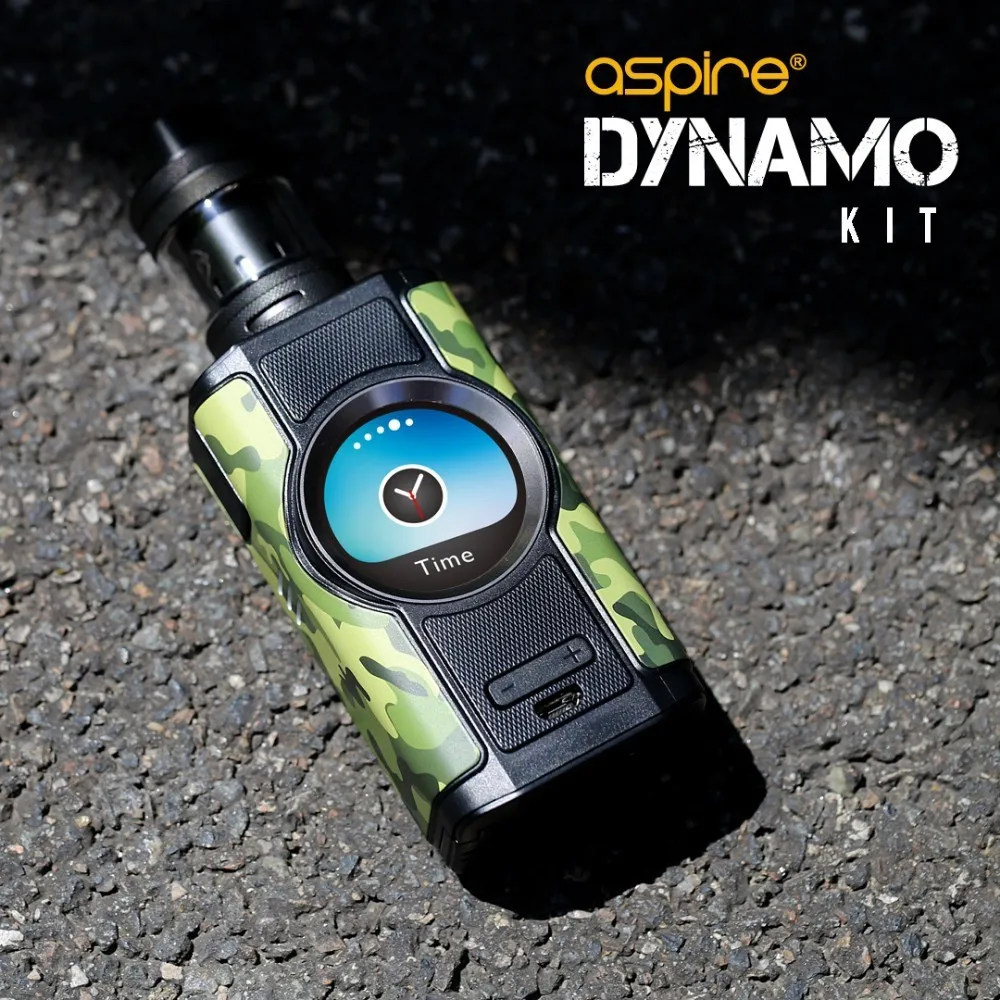 Оригинальный Aspire Dynamo Kit 220 Вт высокомощный vape комплект устройства поддержка VW VV
