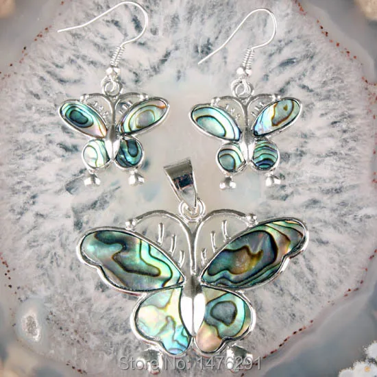 1 комплект 15 видов подвеска и серьги в виде бабочки|pendant porcelain|pendant slideearrings screw |