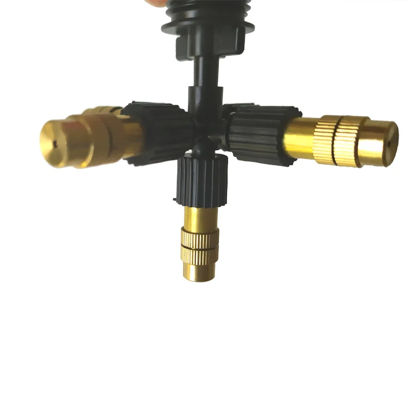 Микро система полива с 5 головками 1 шт. Охлаждающая насадка для тумана садовая