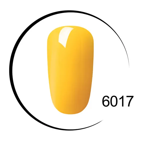 6017 Elite99 одношаговый Цветной Гель-лак чистый цвет белый дизайн ногтей супер качество отмачиваемый Светодиодный УФ-гель без запаха - Цвет: 6017