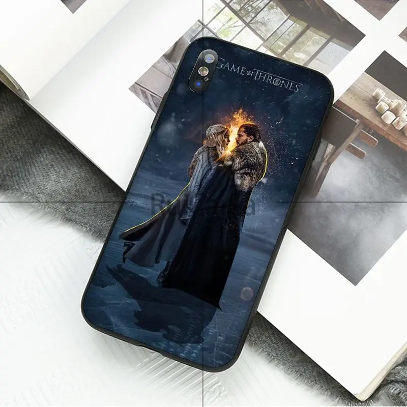 Ruicaica Мягкий силиконовый чехол из ТПУ для телефона Apple iPhone 8 7 6 6S Plus X XS MAX 5 5S SE XR |