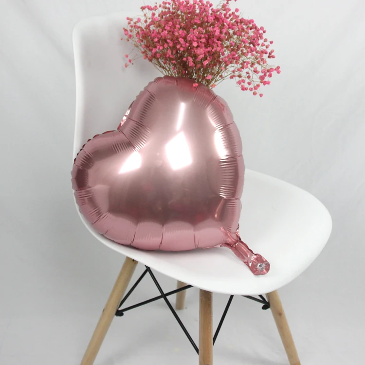 9 шт. Baby Shower Globos 18 дюймов розовый Белое Сердце Звезда гелия фольгированные шары