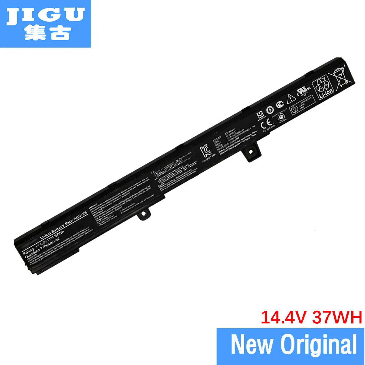 

JIGU A31N1319 A41N1308 оригинал аккумулятор для ноутбука Asus X451 X451C X451CA X551 X551C X551CA D550M D550MA F551M X551MA