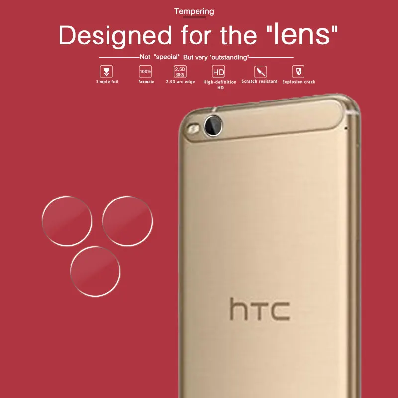 HD Задняя камера Объектив Закаленное стекло пленка для HTC One X10 X 10 5 дюймов объектив