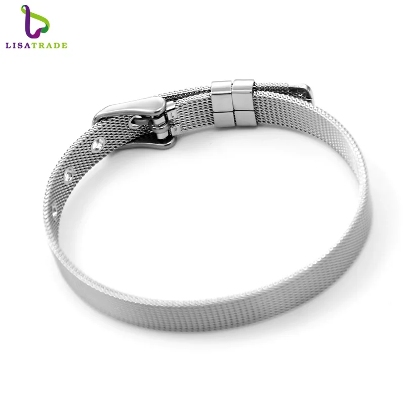 Горячая Распродажа! 8 мм/10 мм браслет из нержавеющей стали модный аксессуар