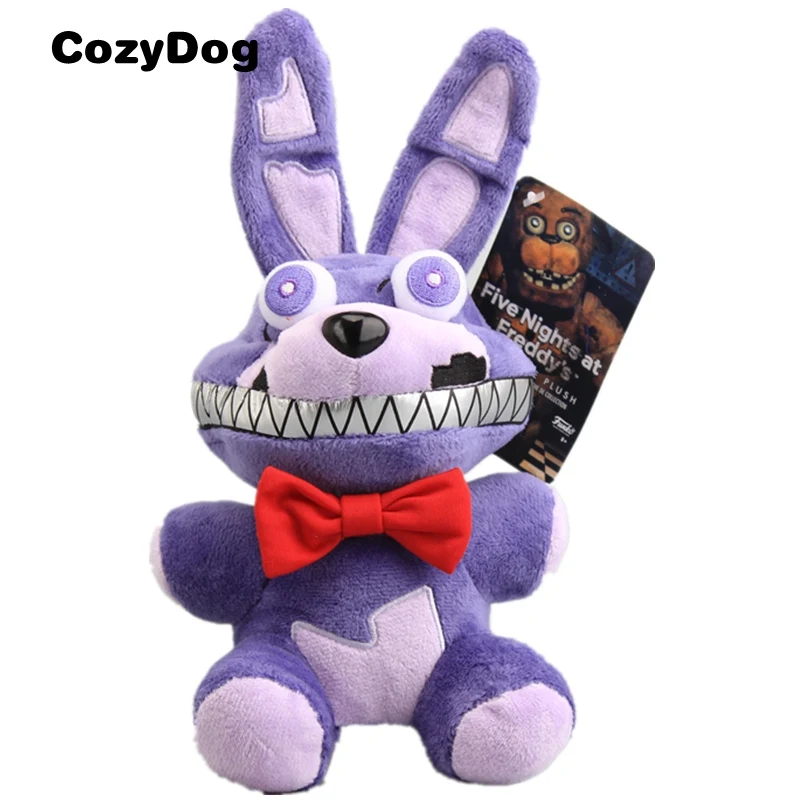23 стиля Горячая игра ужасов пять ночей у Фредди FNAF плюшевые куклы мягкие игрушки Дети подарок 7-10" - Цвет: Nightmare Pp BN 9in