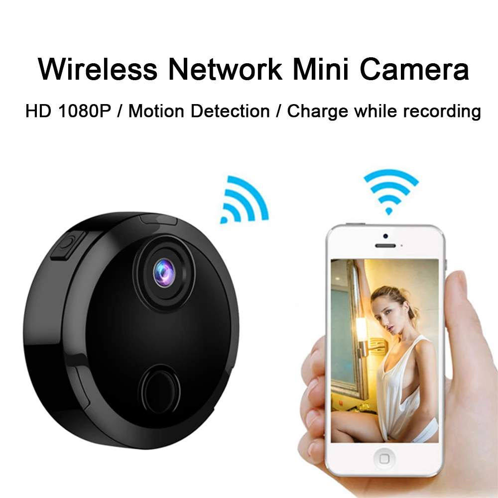 HDQ15 Мини Wi-Fi камера 1080P инфракрасное ночное видение микро видеокамера 150 градусов
