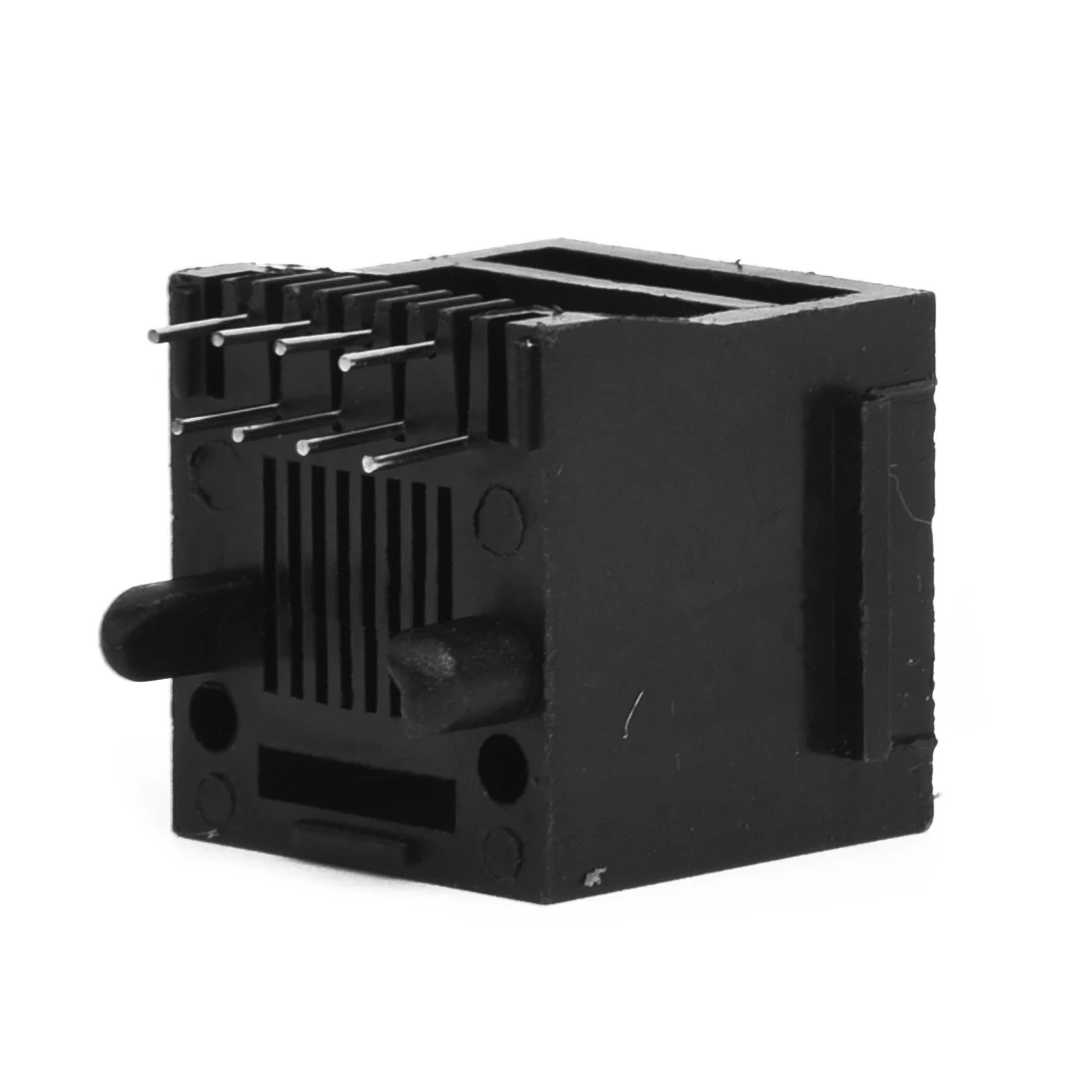 Новый 30 шт. неэкранированный RJ45 8P8C сетевой модульный разъем PCB разъемы черный |