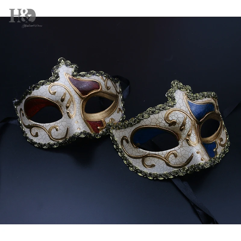 Женская Венецианская маска для глаз H &amp D маскарадный бал выпускного вечера