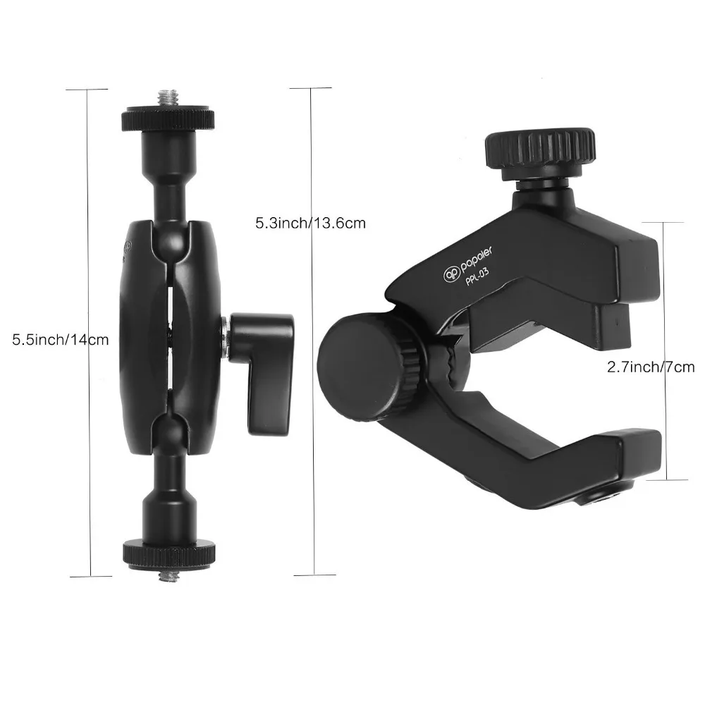 Кронштейны из алюминиевого сплава с шариковой головкой для экшн камер Gopro Hero SJcam