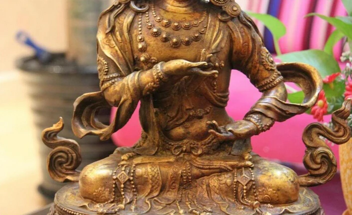 ZSR S3153 15 буддизм медная бронза Белая Тара Гуань Инь Кван-Инь Bodhisattva Будда статуя B0401