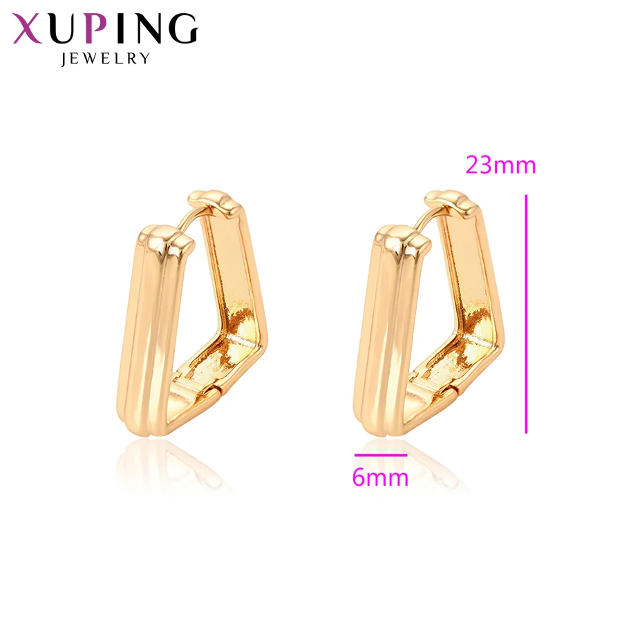 Xuping изысканные простые серьги для женщин специальный подарок модные ювелирные