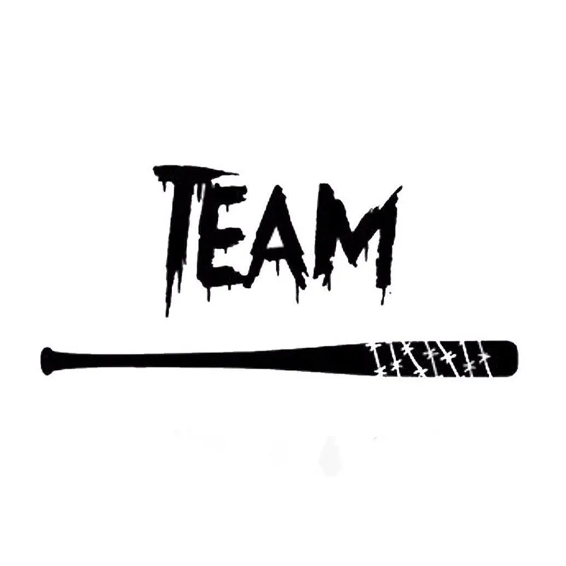 Зомби Ходячие мертвецы команда личности виниловая наклейка автомобиль-Стайлинг