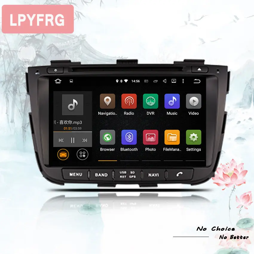 4 Гб + 64 ГБ android 10 Восьмиядерный для kia Sorento 2013 2014 автомобильный dvd-плеер gps-навигация