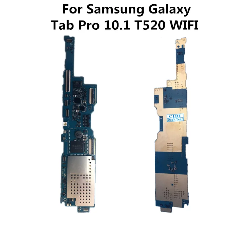 Полностью рабочий б/у оригинальная плата для Samsung Galaxy Tab Pro 10 1 T520 WIFI