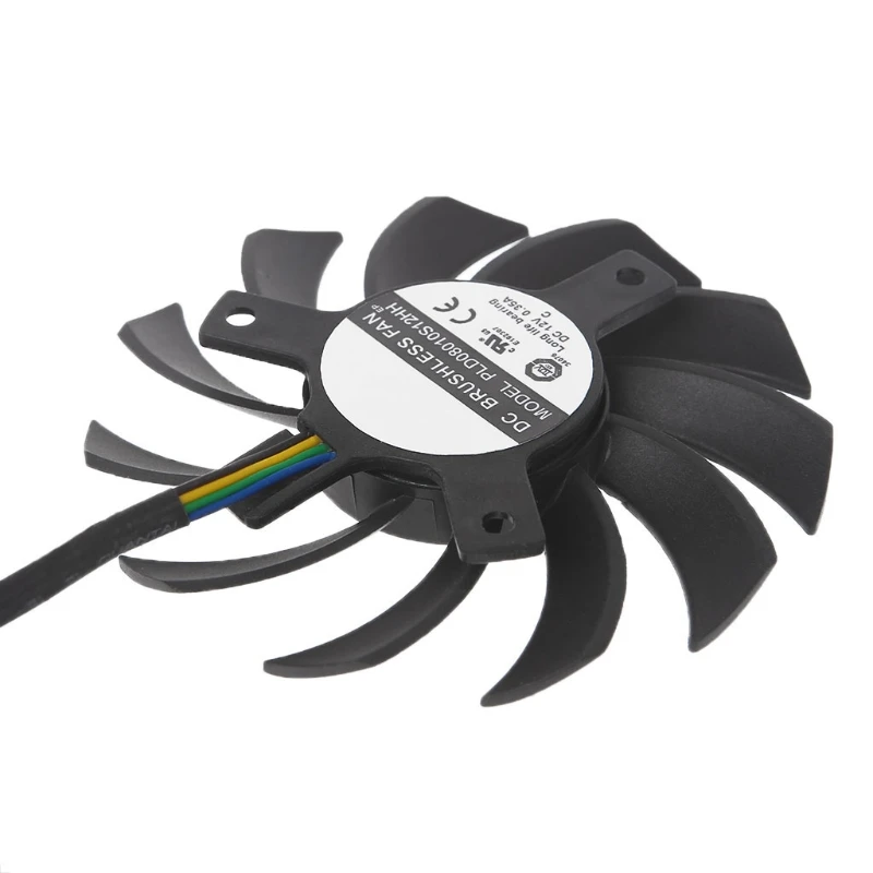 

75MM PLD08010S12HH 0.35A Cooler Fan For MSI GTX Graphics Video Card Cooling Fan