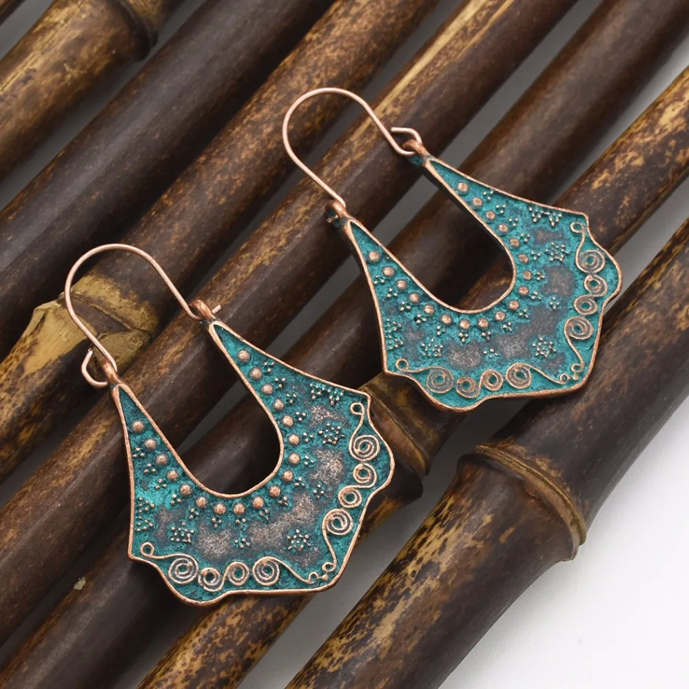 2018 Новые Модные Винтажные богемные длинные Эффектные серьги ручной работы с