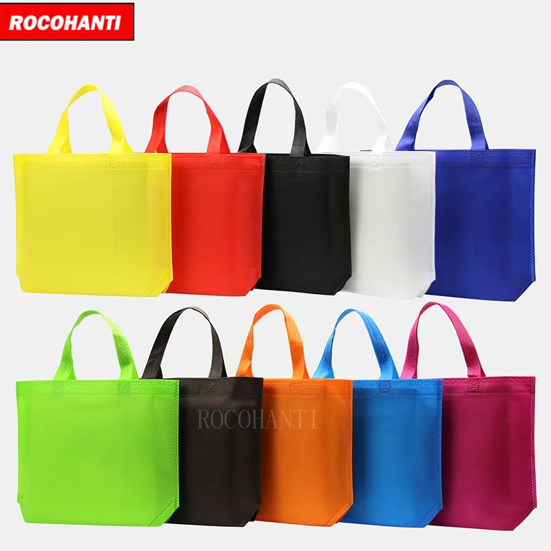 

Хлопковая сумка для покупок, складная, многоразовая, 10 шт.