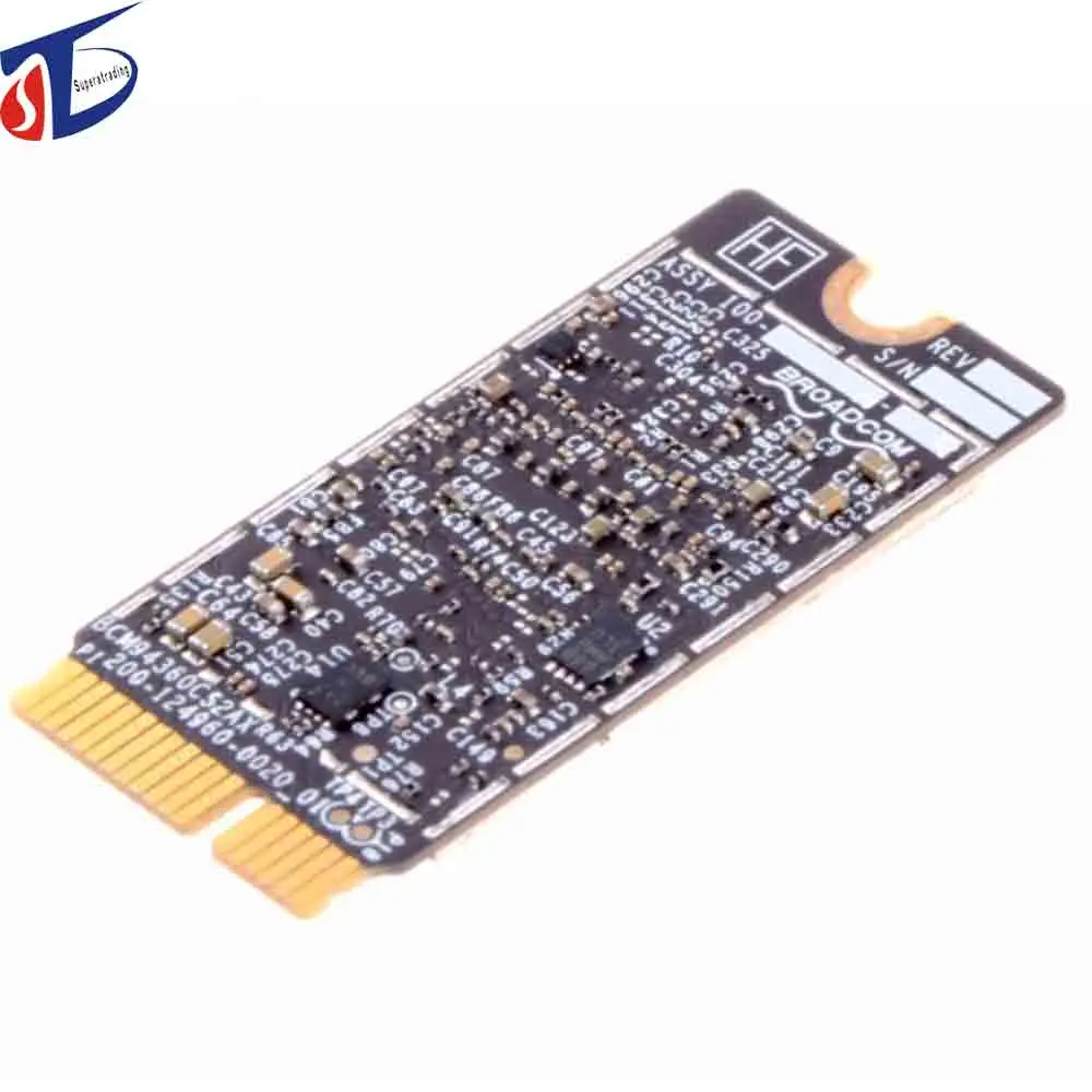 BCM94360CS2 Беспроводная-AC WIFI Bluetooth BT 4 0 аэропорт 802.11ac карта для Macbook Air 11 &quotA1465 13&quot A1466