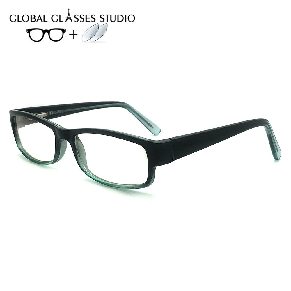 

A7410 Women Men Acetate Glasses Frame Eyewear Eyeglasses Reading Myopia Prescription Lens 1.56 Index