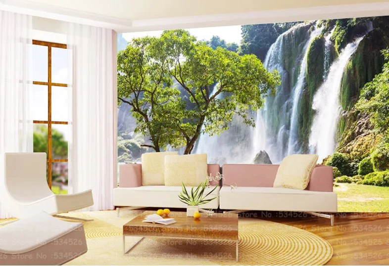 Большие настенные 3d обои домашний декор виниловые фотобумага сказочный фон