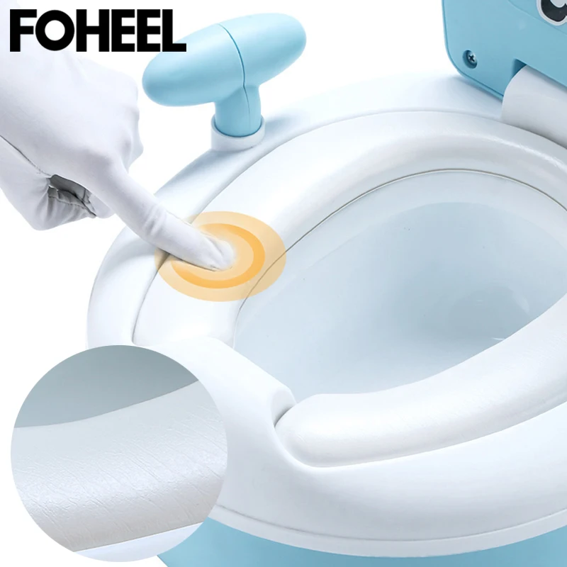 FOHEEL портативный Детский горшок милый мультяшный детский туалет стул для