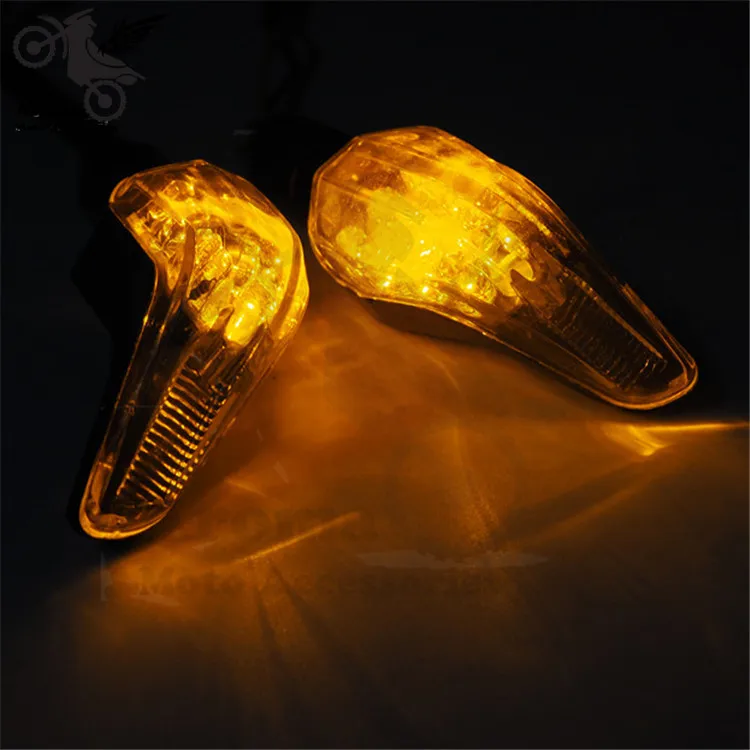 Универсальный светодиодный указатель поворота для мотоцикла 10 мм yamaha honda suzuki