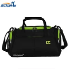 Нейлоновая спортивная сумка Scione, вместительная сумка для фитнеса, йоги, путешествий, тренировок, тренажерного зала, сумка на плечо для мужчин и женщин