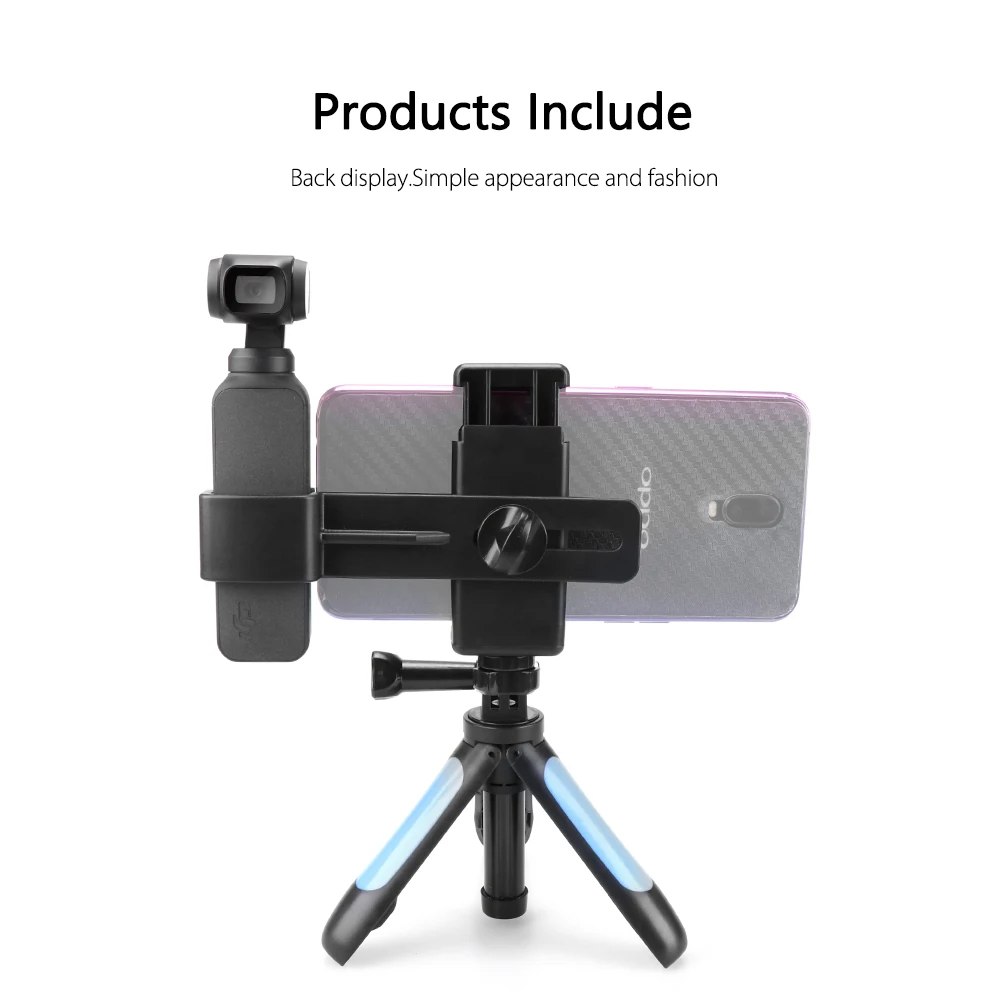 Vamson для DJI Osmo карманные аксессуары держатель камеры крепление мобильного телефона неподвижная фигура кронштейн для DJI OSMO Карманный стабильный OPG
