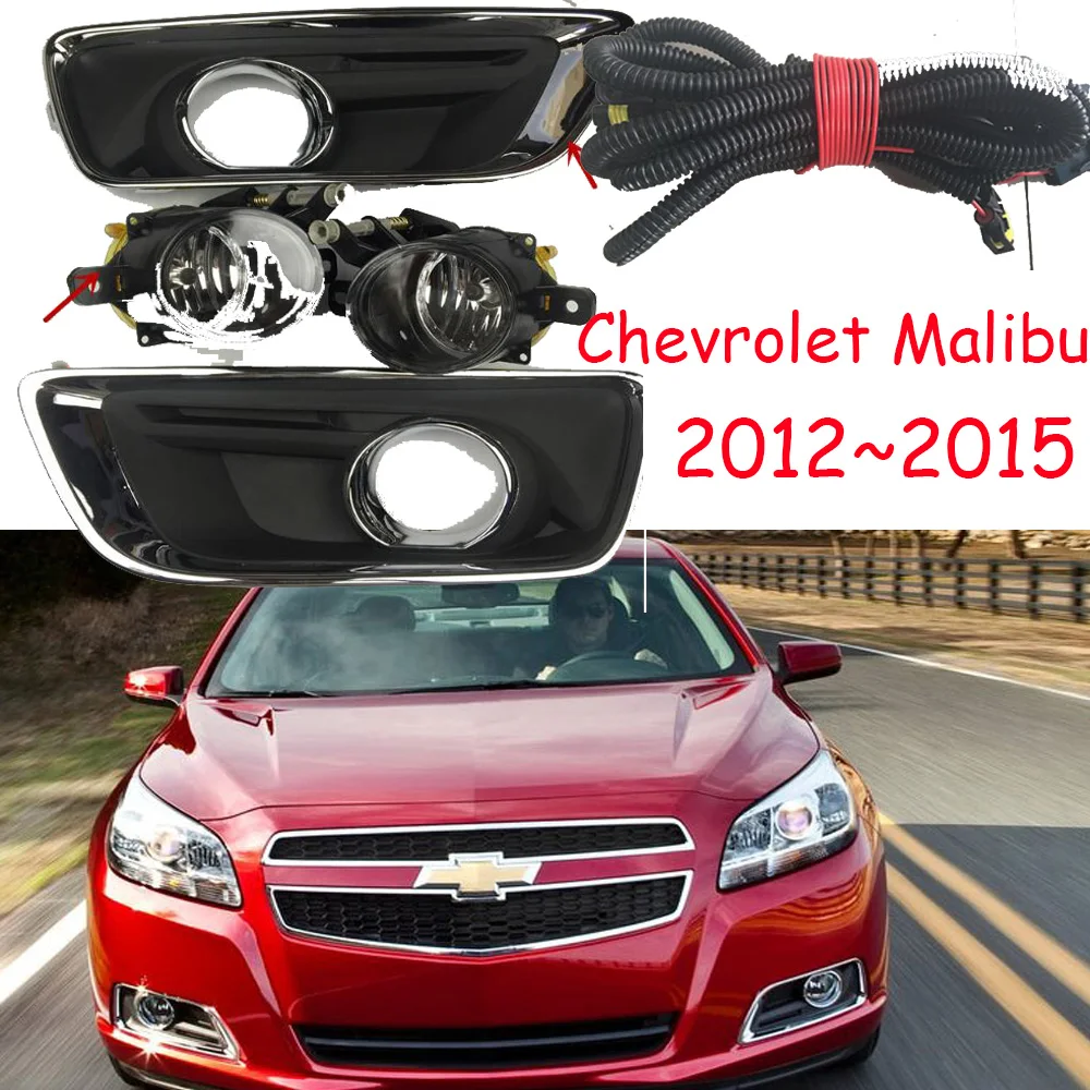 Один комплект автомобильных галогенных фар на бампер для Chevrolet Malibu